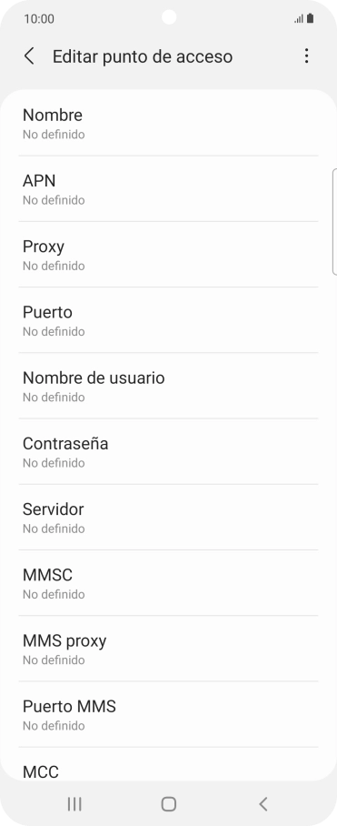 Pulsa Nombre. Pulsa Nombre.