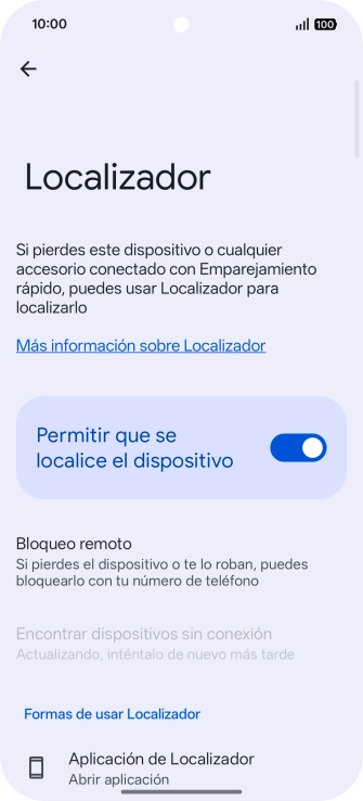 Desliza el dedo hacia arriba desde la parte inferior de la pantalla para terminar y volver a la pantalla de inicio.