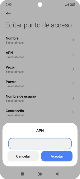 Introduce airtelwap.es y pulsa Aceptar. Introduce airtelwap.es y pulsa Aceptar.