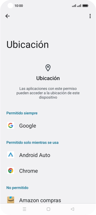 Pulsa la app deseada. Pulsa la app deseada.