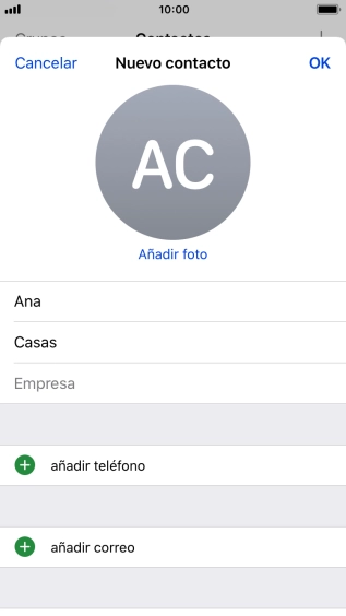Pulsa añadir teléfono. Pulsa añadir teléfono.