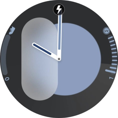 Cuando el icono de carga de batería aparece en la pantalla, el smartwatch se está cargando. Cuando el icono de carga de batería aparece en la pantalla, el smartwatch se está cargando.