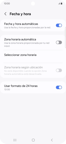 Pulsa el indicador junto a 