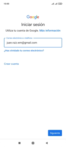 Pulsa Siguiente.