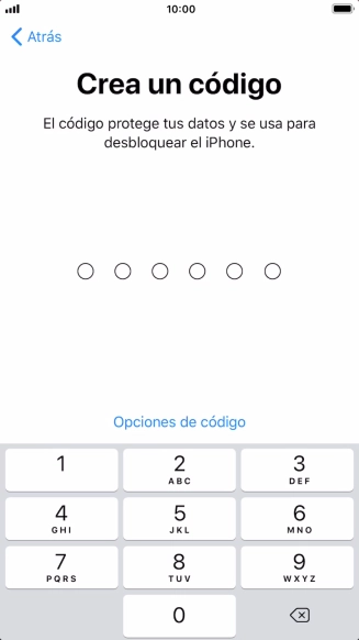 Pulsa Opciones de código. Pulsa Opciones de código.