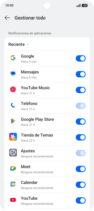 Pulsa la lista desplegable. Pulsa la lista desplegable.