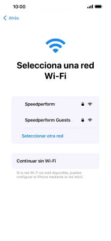 Pulsa la red wifi deseada. Pulsa la red wifi deseada.