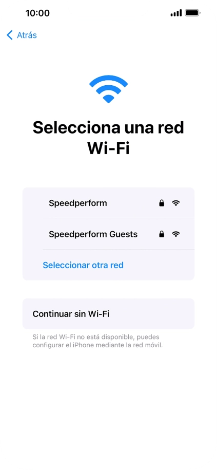 Pulsa la red wifi deseada. Pulsa la red wifi deseada.