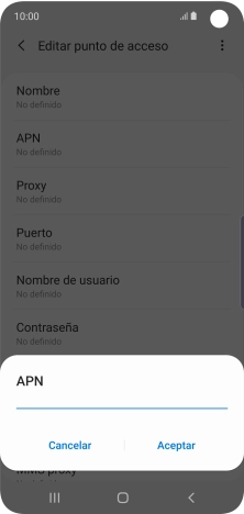 Introduce airtelwap.es y pulsa Aceptar. Introduce airtelwap.es y pulsa Aceptar.