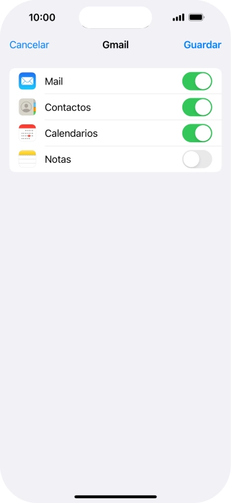 Si aparece en la pantalla esta imagen, tu cuenta de correo electrónico ha sido reconocida y configurada automáticamente. Sigue las indicaciones de la pantalla para introducir más información y terminar la configuración. Si aparece en la pantalla esta imagen, tu cuenta de correo electrónico ha sido reconocida y configurada automáticamente. Sigue las indicaciones de la pantalla para introducir más información y terminar la configuración.