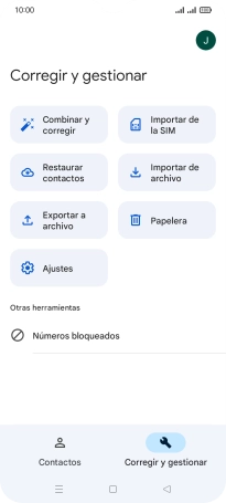 Pulsa Importar de la SIM. Pulsa Importar de la SIM.