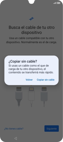 Pulsa Copiar sin cable. Pulsa Copiar sin cable.