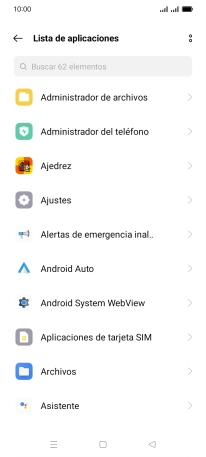 Pulsa la app deseada. Pulsa la app deseada.