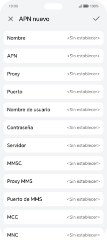 Pulsa Nombre.