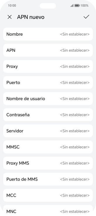 Pulsa Nombre.