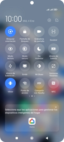 Pulsa Ahorro de batería para activar la función. Pulsa Ahorro de batería para activar la función.