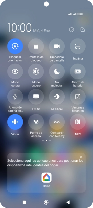 Pulsa Ahorro de batería para activar la función. Pulsa Ahorro de batería para activar la función.