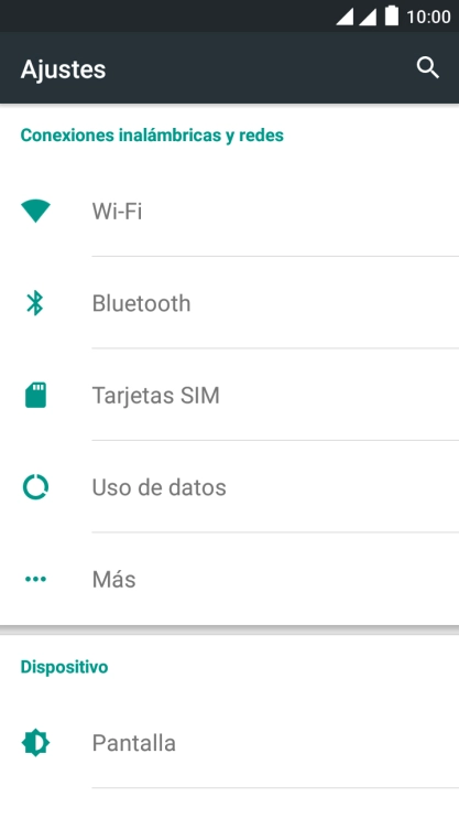 Pulsa Más.