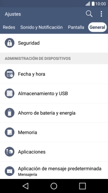 Pulsa Seguridad.