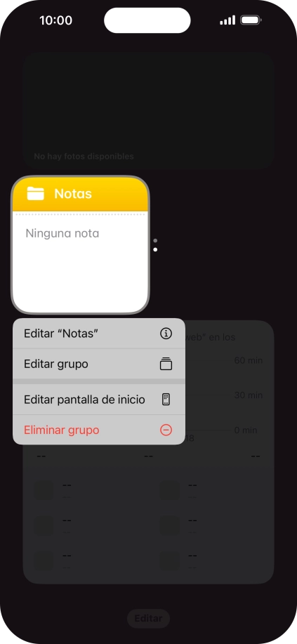 Pulsa Editar grupo. Pulsa Editar grupo.