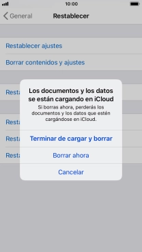 Pulsa Borrar ahora. Pulsa Borrar ahora.