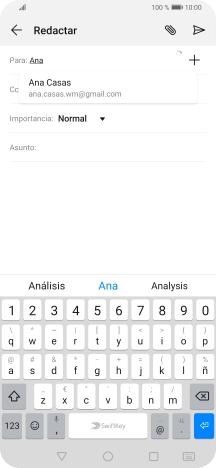 Pulsa el contacto deseado. Pulsa el contacto deseado.