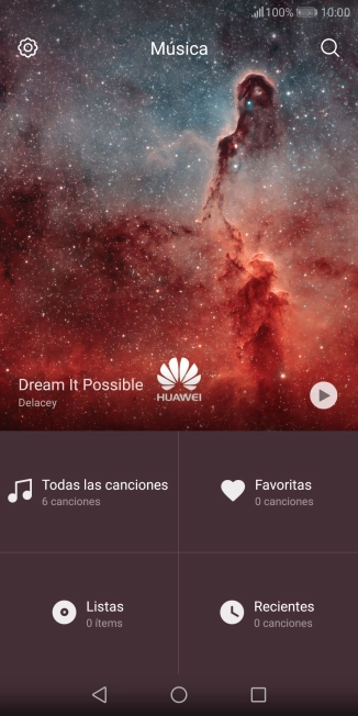 Pulsa Todas las canciones. Pulsa Todas las canciones.