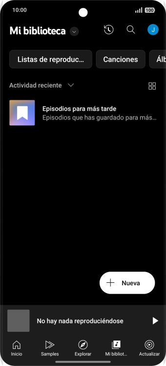 Pulsa la lista desplegable. Pulsa la lista desplegable.