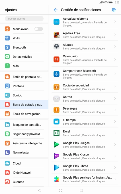 Pulsa la app deseada. Pulsa la app deseada.