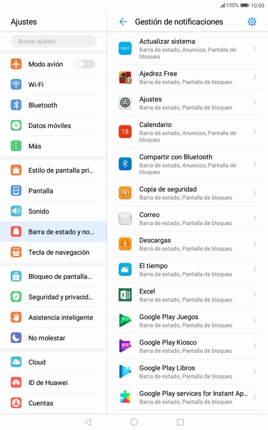 Pulsa la app deseada. Pulsa la app deseada.