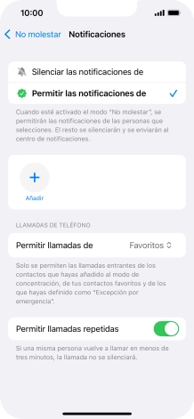 Pulsa la flecha hacia la izquierda.