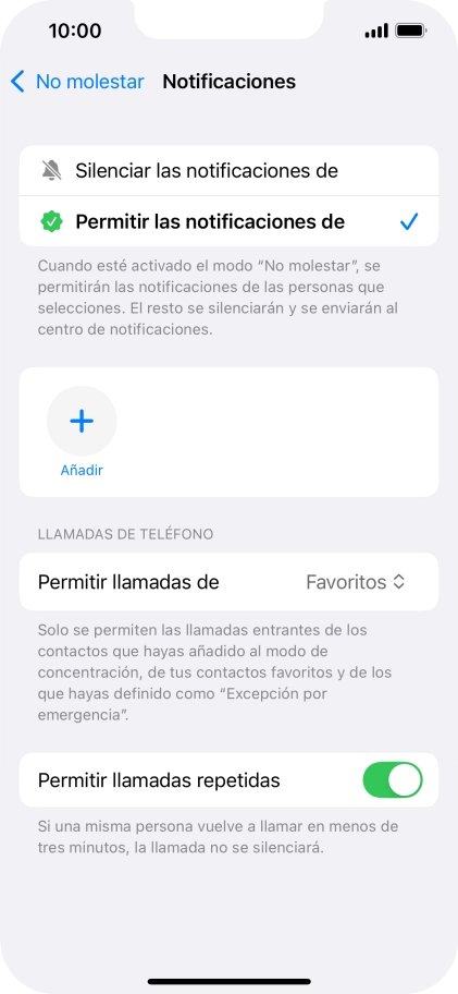 Pulsa la flecha hacia la izquierda.