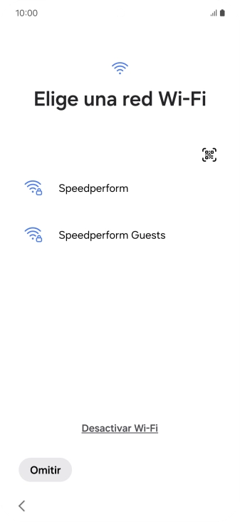 Pulsa la red wifi deseada. Pulsa la red wifi deseada.