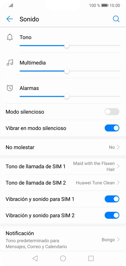 Pulsa la tecla de inicio para terminar y regresar a la pantalla de inicio. Pulsa la tecla de inicio para terminar y regresar a la pantalla de inicio.