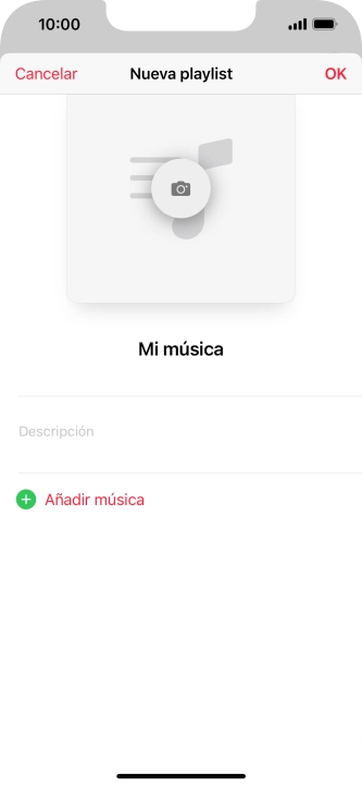 Pulsa Añadir música. Pulsa Añadir música.