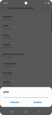 Introduce airtelwap.es y pulsa Aceptar. Introduce airtelwap.es y pulsa Aceptar.