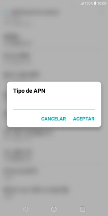 Introduce default y pulsa ACEPTAR. Introduce default y pulsa ACEPTAR.