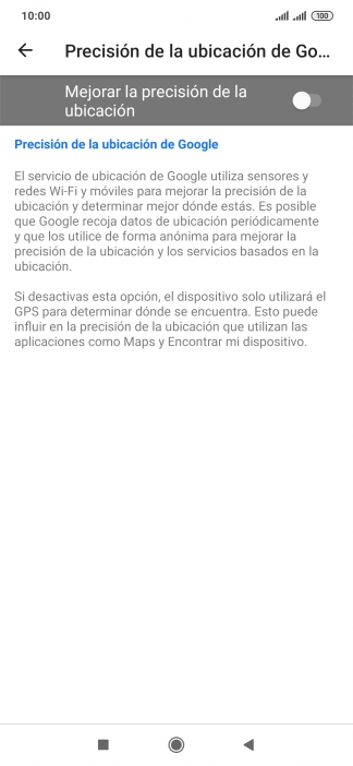 Si pulsas el indicador junto a 