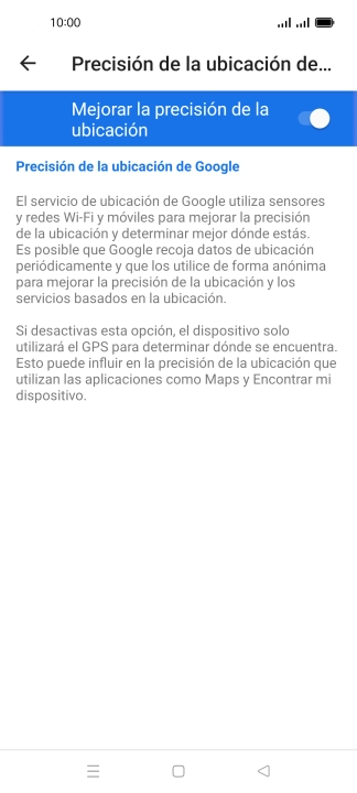 Si pulsas el indicador junto a Si pulsas el indicador junto a