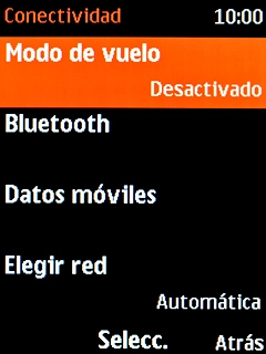 Selecciona Modo de vuelo. Selecciona Modo de vuelo.