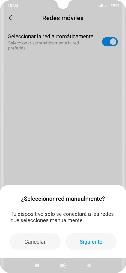 Pulsa Siguiente.
