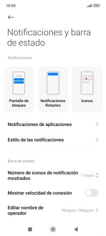 Pulsa Notificaciones de aplicaciones. Pulsa Notificaciones de aplicaciones.