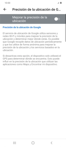Pulsa el indicador junto a 