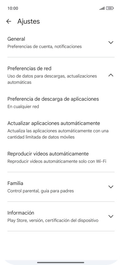 Pulsa Actualizar aplicaciones automáticamente. Pulsa Actualizar aplicaciones automáticamente.