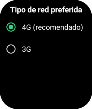 Pulsa el ajuste deseado. Pulsa el ajuste deseado.