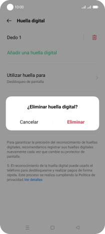 Pulsa Eliminar. Pulsa Eliminar.