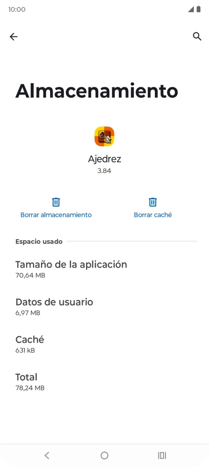Pulsa Borrar caché. Pulsa Borrar caché.