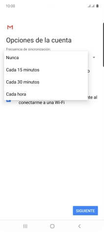 Pulsa el ajuste deseado. Pulsa el ajuste deseado.