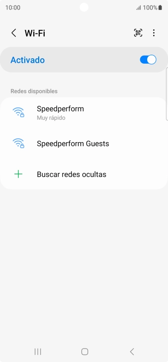 Pulsa el icono de menú. Pulsa el icono de menú.