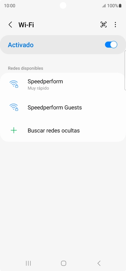 Pulsa el icono de menú. Pulsa el icono de menú.